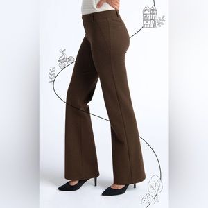 Betabrand Dress Pant Yoga Pants Boot-Cut